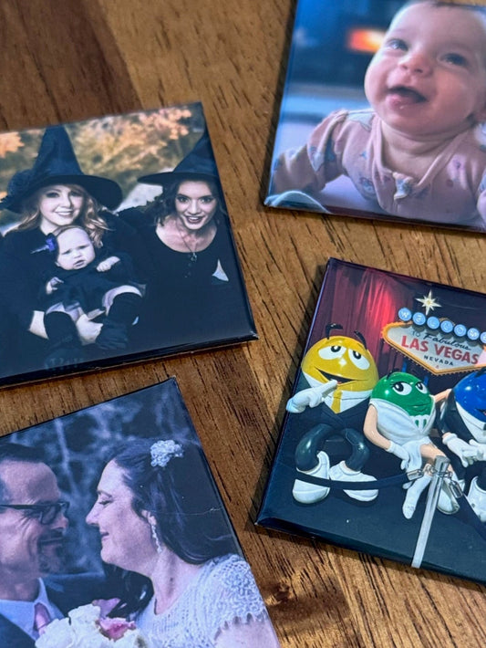 2" x 2" Photo Magnets (Set of 9)